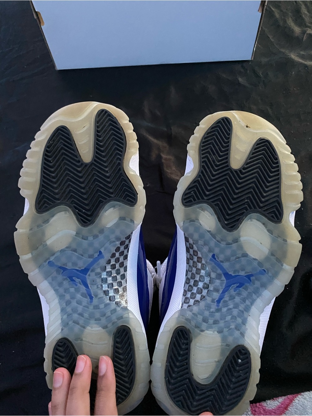 Concord Low-Top Jordan 11’s - Picture 5 of 6